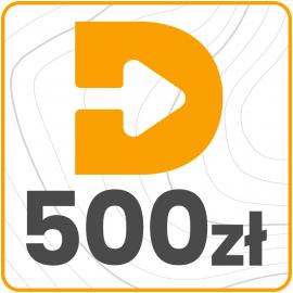 Doładowanie Karty przedpłaconej - 500 PLN