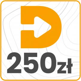 Doładowanie Karty przedpłaconej - 250 PLN